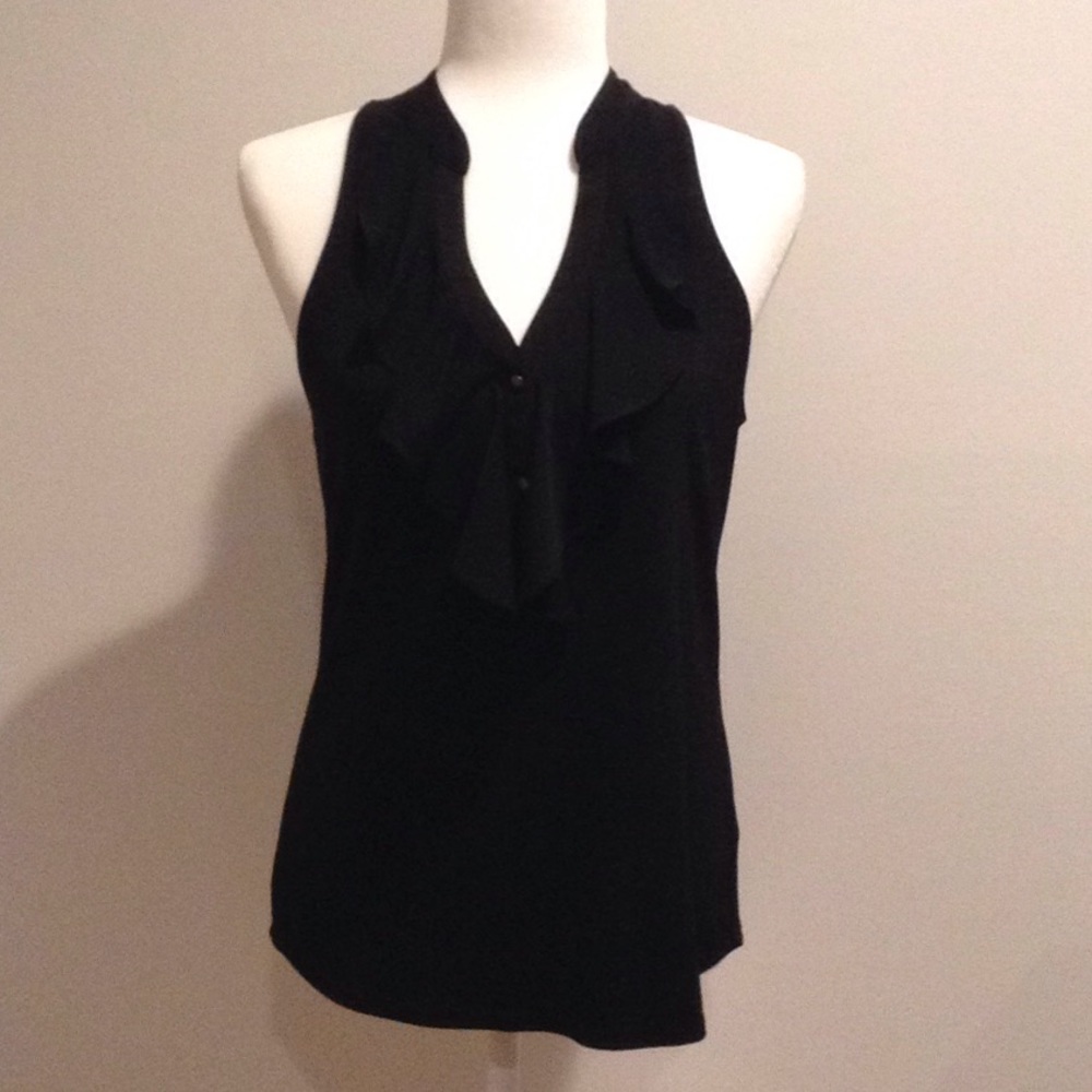 Express front ruffle blouse